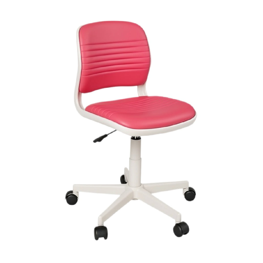 **Ergonomische Bureaustoel met Verstelbare Hoogte en Wieltjes**