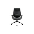 **Ergonomische bureaustoel met verstelbare armleuning en zwenkwielen**