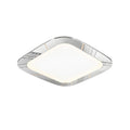 **Modern verlichte plafondlamp met strakke lijnen en vierkante vorm**
