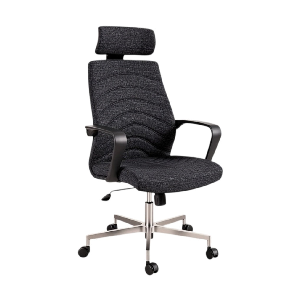 **Technische titel in het Nederlands: Ergonomische bureaustoel met verstelbare rugleuning en armleuningen**